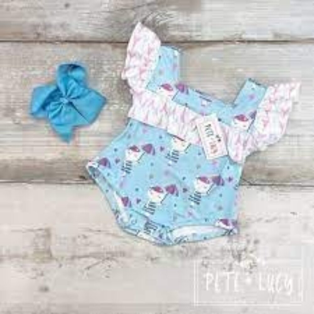 Pete + Lucy Party in Paris romper size 18-24 months